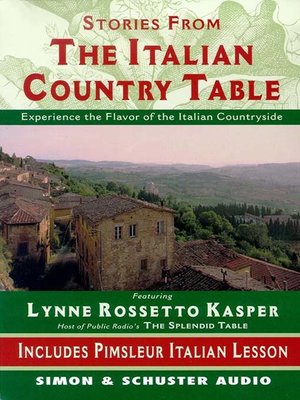 cover image of The Stories from the Italian Country Table